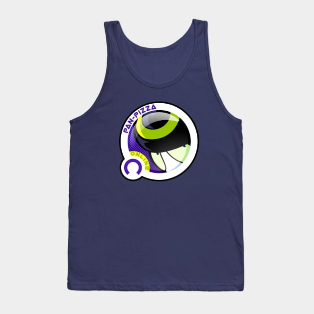 Pan-Pizza Online Tank Top by RebelTaxi